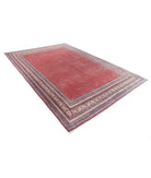 Mir-Saraband 7'8'' X 11'2'' Hand-Knotted Wool Rug 7'8'' x 11'2'' (230 X 335) / Red / Blue