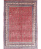 Mir-Saraband 7'8'' X 11'2'' Hand-Knotted Wool Rug 7'8'' x 11'2'' (230 X 335) / Red / Blue