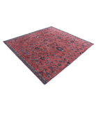 Sarouk 7'2'' X 6'6'' Hand-Knotted Wool Rug 7'2'' x 6'6'' (215 X 195) / Red / Red