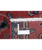 Sarouk 7'2'' X 6'6'' Hand-Knotted Wool Rug 7'2'' x 6'6'' (215 X 195) / Red / Red