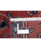 Sarouk 7'2'' X 6'6'' Hand-Knotted Wool Rug 7'2'' x 6'6'' (215 X 195) / Red / Red