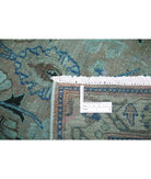 Vintage 6'10'' X 9'8'' Hand-Knotted Wool Rug 6'10'' x 9'8'' (205 X 290) / Teal / Blue