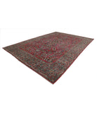 Sarouk 9'11'' X 14'3'' Hand-Knotted Wool Rug 9'11'' x 14'3'' (298 X 428) / Pink / Multi