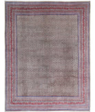 Mir-Saraband 9'11'' X 12'9'' Hand-Knotted Wool Rug 9'11'' x 12'9'' (298 X 383) / Ivory / Red