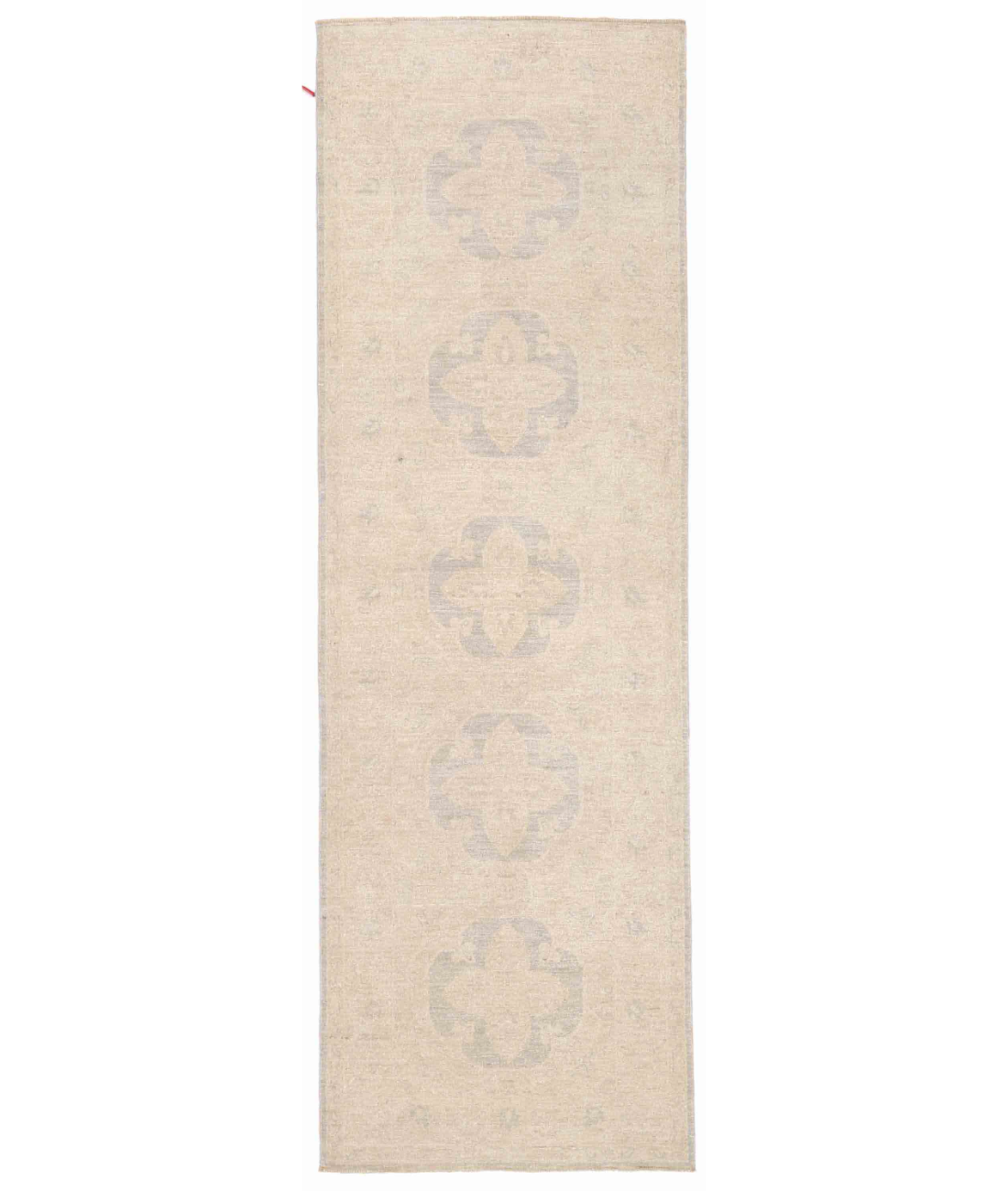 Hand Knotted Serenity Wool Rug 2' 7" X 8' 2" 2' 7" X 8' 2" (79 X 249) / Brown / Ivory