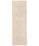 Hand Knotted Serenity Wool Rug 2' 7" X 8' 2" 2' 7" X 8' 2" (79 X 249) / Brown / Ivory
