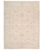 Hand Knotted Serenity Wool Rug 8' 10" X 11' 10" 8' 10" X 11' 10" (269 X 361) / Ivory / Blue