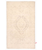 Hand Knotted Serenity Wool Rug 3' 0" X 4' 9" 3' 0" X 4' 9" (91 X 145) / Ivory / Taupe
