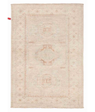 Hand Knotted Serenity Wool Rug 2' 8" X 3' 8" 2' 8" X 3' 8" (81 X 112) / Grey / Ivory