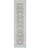 Hand Knotted Serenity Wool Rug 2' 7" X 10' 0" 2' 7" X 10' 0" (79 X 305) / Taupe / Ivory