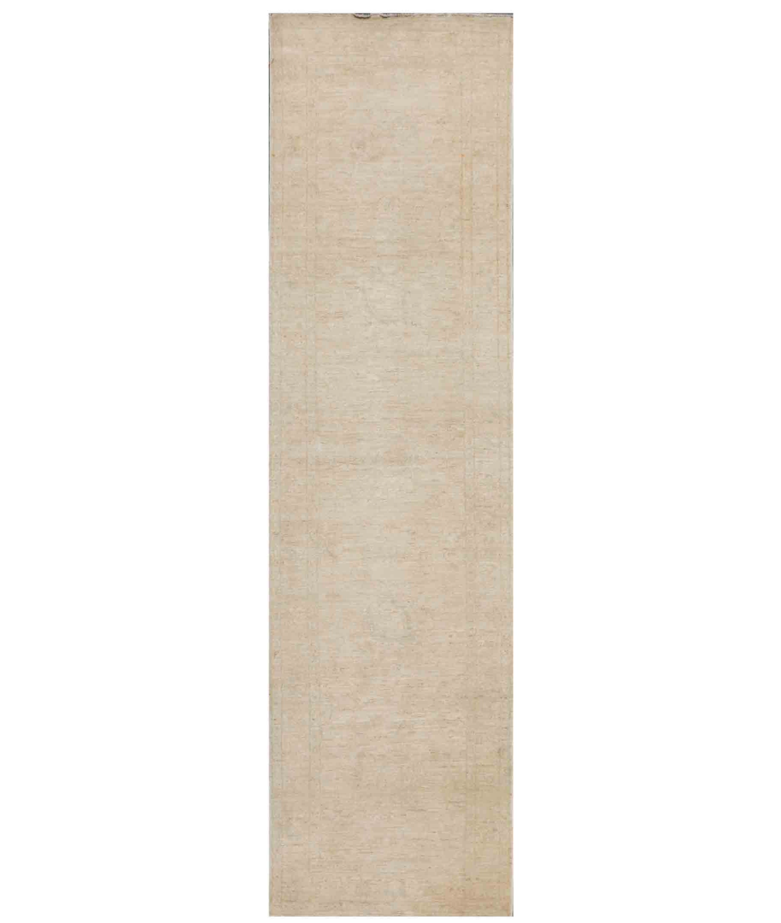 Hand Knotted Serenity Wool Rug 2' 9" X 9' 4" 2' 9" X 9' 4" (84 X 284) / Brown / Ivory
