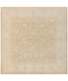 Hand Knotted Serenity Wool Rug 8' 0" X 8' 2" 8' 0" X 8' 2" (244 X 249) / Brown / Ivory