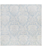 Hand Knotted Serenity Wool Rug 4' 8" X 4' 10" 4' 8" X 4' 10" (142 X 147) / Grey / Ivory