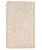 Hand Knotted Serenity Wool Rug 3' 2" X 5' 1" 3' 2" X 5' 1" (97 X 155) / Taupe / Ivory