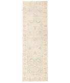 Hand Knotted Serenity Wool Rug 2' 6" X 8' 0" 2' 6" X 8' 0" (76 X 244) / Green / Brown