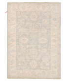 Hand Knotted Serenity Wool Rug 3' 0" X 4' 3" 3' 0" X 4' 3" (91 X 130) / Green / Ivory