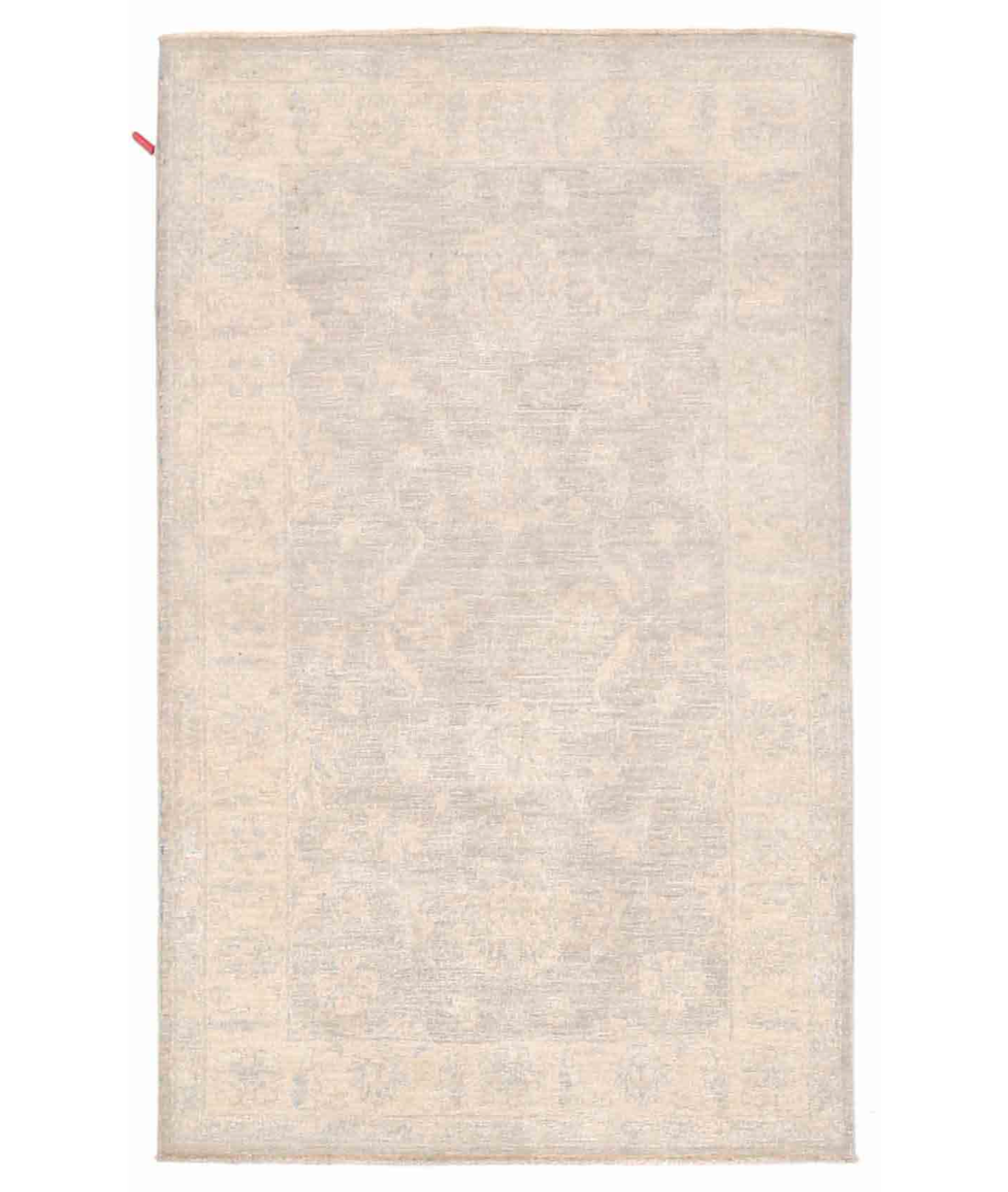 Hand Knotted Serenity Wool Rug 3' 1" X 4' 10" 3' 1" X 4' 10" (94 X 147) / Brown / Ivory