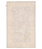 Hand Knotted Serenity Wool Rug 3' 1" X 4' 10" 3' 1" X 4' 10" (94 X 147) / Brown / Ivory
