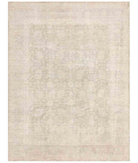 Hand Knotted Serenity Wool Rug 7' 10" X 10' 1" 7' 10" X 10' 1" (239 X 307) / Brown / Teal