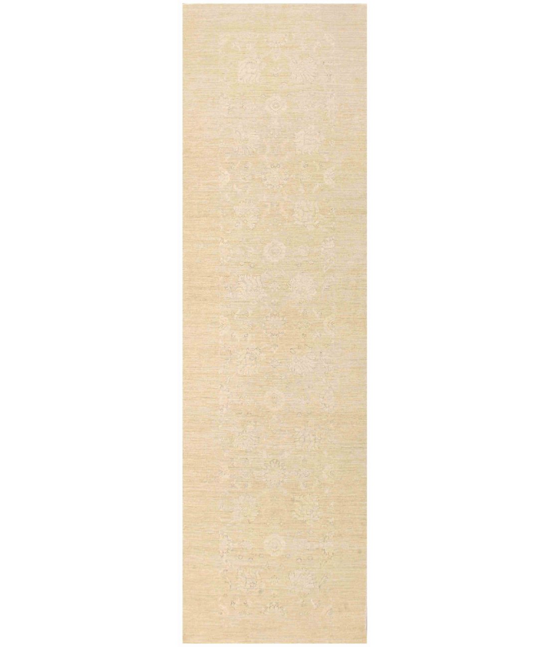 Hand Knotted Serenity Wool Rug 4' 3" X 14' 4" 4' 3" X 14' 4" (130 X 437) / Gold / Gold