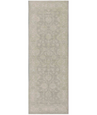 Hand Knotted Serenity Wool Rug 2' 9" X 7' 11" 2' 9" X 7' 11" (84 X 241) / Grey / Ivory