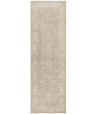 Hand Knotted Serenity Wool Rug 2' 8" X 8' 4" 2' 8" X 8' 4" (81 X 254) / Beige / Ivory