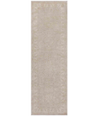 Hand Knotted Serenity Wool Rug 2' 7" X 8' 1" 2' 7" X 8' 1" (79 X 246) / Grey / Ivory