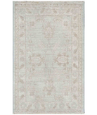 Hand Knotted Serenity Wool Rug 1' 11" X 2' 11" 1' 11" X 2' 11" (59 X 89) / Grey / Ivory