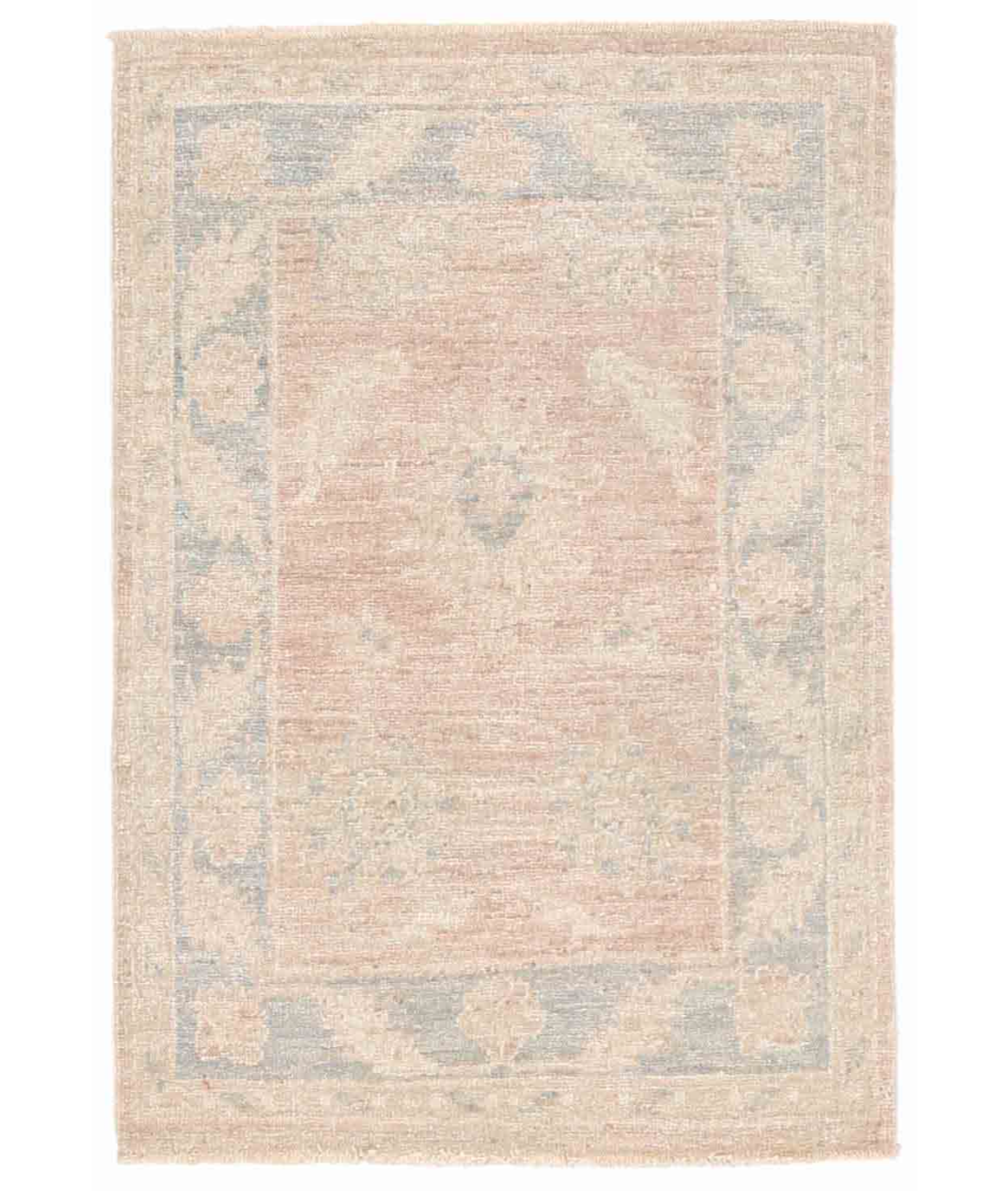 Hand Knotted Serenity Wool Rug 2' 1" X 3' 0" 2' 1" X 3' 0" (63 X 91) / Brown / Grey