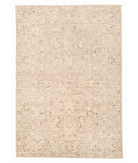 Hand Knotted Serenity Wool Rug 4' 0" X 5' 9" 4' 0" X 5' 9" (122 X 175) / Brown / Ivory