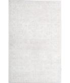 Hand Knotted Serenity Wool Rug 4' 0" X 6' 7" 4' 0" X 6' 7" (122 X 201) / Ivory / Ivory