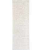 Hand Knotted Serenity Wool Rug 2' 11" X 9' 3" 2' 11" X 9' 3" (89 X 282) / Ivory / Taupe