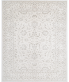 Hand Knotted Serenity Wool Rug 7' 10" X 9' 11" 7' 10" X 9' 11" (239 X 302) / Ivory / Ivory