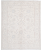 Hand Knotted Serenity Wool Rug 7' 11" X 9' 9" 7' 11" X 9' 9" (241 X 297) / Ivory / Ivory