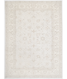 Hand Knotted Serenity Wool Rug 9' 10" X 13' 7" 9' 10" X 13' 7" (300 X 414) / Grey / Ivory