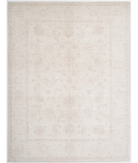 Hand Knotted Serenity Wool Rug 9' 0" X 12' 1" 9' 0" X 12' 1" (274 X 368) / Ivory / Brown