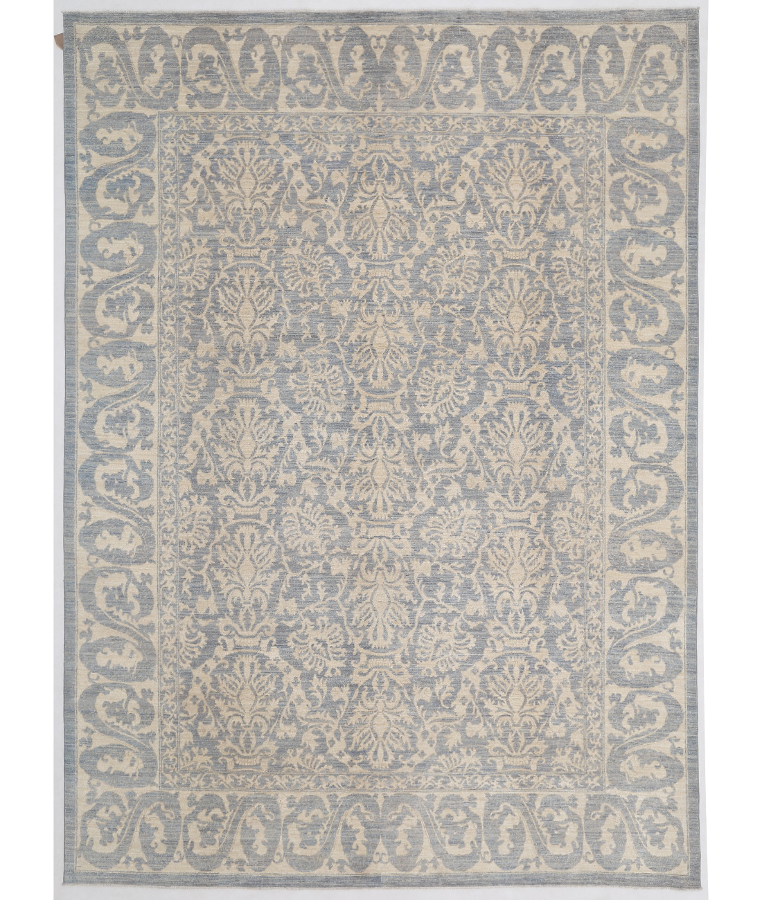 Hand Knotted Serenity Wool Rug 8' 9" X 12' 0" 8' 9" X 12' 0" (267 X 366) / Brown / Brown