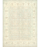 Hand Knotted Serenity Wool Rug 8' 9" X 11' 7" 8' 9" X 11' 7" (267 X 353) / Brown / Ivory