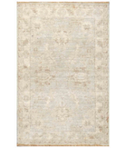 Hand Knotted Serenity Wool Rug 1' 11" X 3' 0" 1' 11" X 3' 0" (59 X 91) / Grey / Ivory