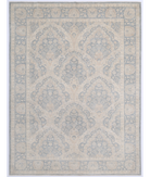 Hand Knotted Serenity Wool Rug 8' 10" X 11' 8" 8' 10" X 11' 8" (269 X 356) / Grey / Ivory