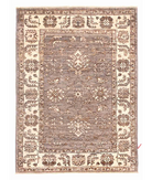 Hand Knotted Serenity Wool Rug 2' 8" X 3' 7" 2' 8" X 3' 7" (81 X 109) / Grey / Ivory