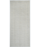Hand Knotted Serenity Wool Rug 7' 10" X 19' 2" 7' 10" X 19' 2" (239 X 584) / Ivory / Grey