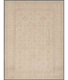 Hand Knotted Serenity Wool Rug 8' 11" X 11' 9" 8' 11" X 11' 9" (272 X 358) / Ivory / Taupe
