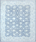 Hand Knotted Serenity Wool Rug 9' 7" X 11' 0" 9' 7" X 11' 0" (292 X 335) / Grey / Ivory