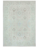Hand Knotted Serenity Wool Rug 8' 4" X 11' 6" 8' 4" X 11' 6" (254 X 351) / Ivory / Taupe