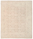 Hand Knotted Serenity Wool Rug 8' 0" X 9' 6" 8' 0" X 9' 6" (244 X 290) / Brown / Ivory