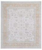 Hand Knotted Serenity Wool Rug 9' 8" X 11' 2" 9' 8" X 11' 2" (295 X 340) / Ivory / Sage