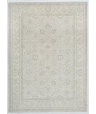 Hand Knotted Serenity Wool Rug 9' 9" X 13' 4" 9' 9" X 13' 4" (297 X 406) / Ivory / Charcoal