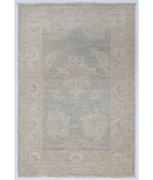 Hand Knotted Serenity Wool Rug 2' 2" X 3' 2" 2' 2" X 3' 2" (66 X 97) / Grey / Ivory