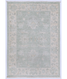 Hand Knotted Serenity Wool Rug 2' 1" X 2' 11" 2' 1" X 2' 11" (63 X 89) / Green / Ivory